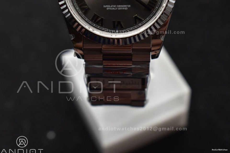 vr3255 DayDate Edition Efficient Weight) 36 on Roman Bracelet Steel V5 Grey Dial (Gain President 684 Best SS QF 904L 1120